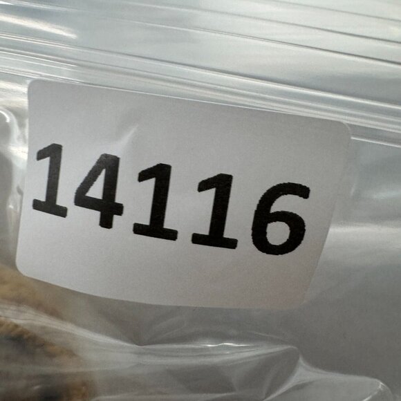 Abercrombie & Fitch Sweater Womens XL Gold Pullover Knit Ribbed Button Crew - Picture 9 of 9